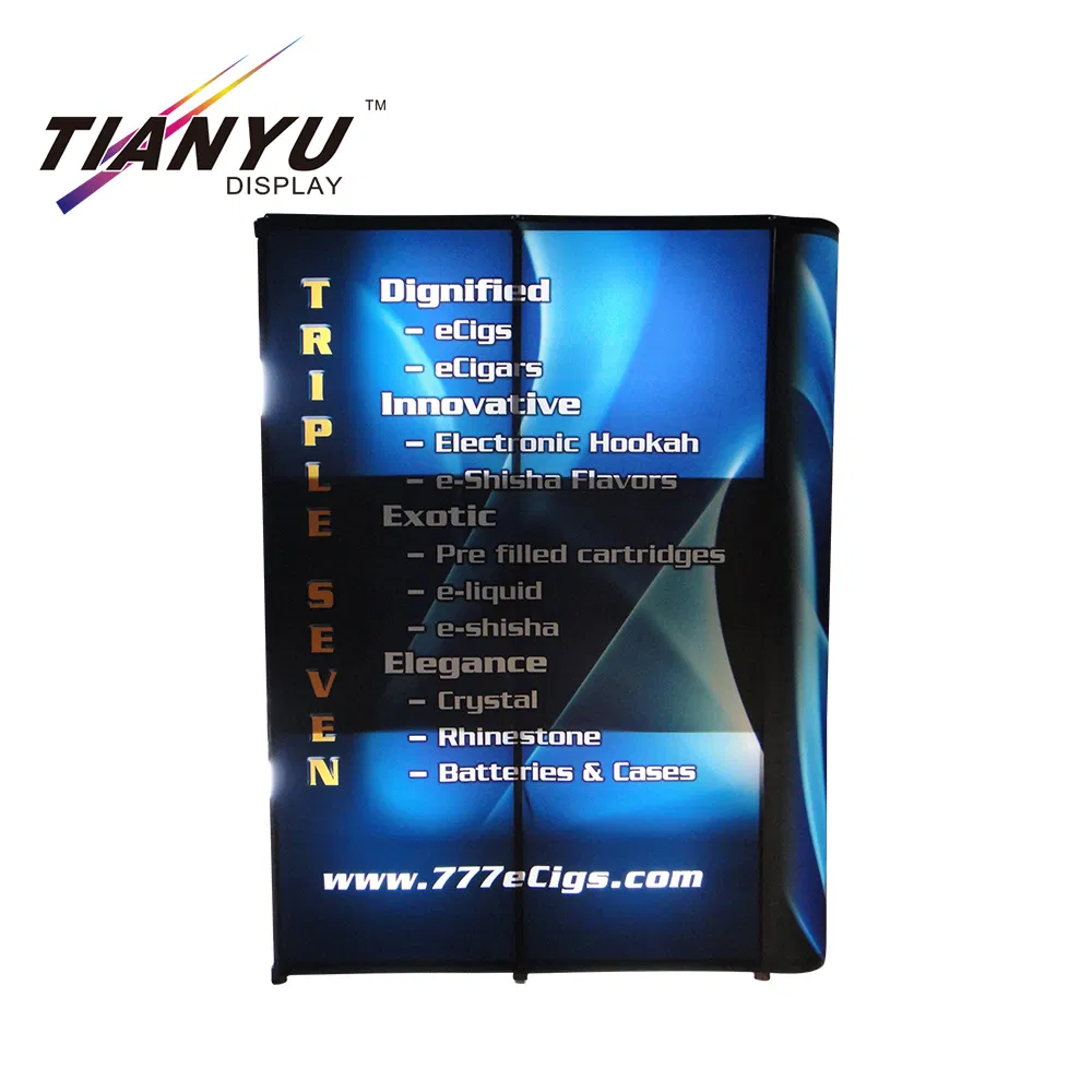 Premium LED Light Box Pop-up Display Stand for Events