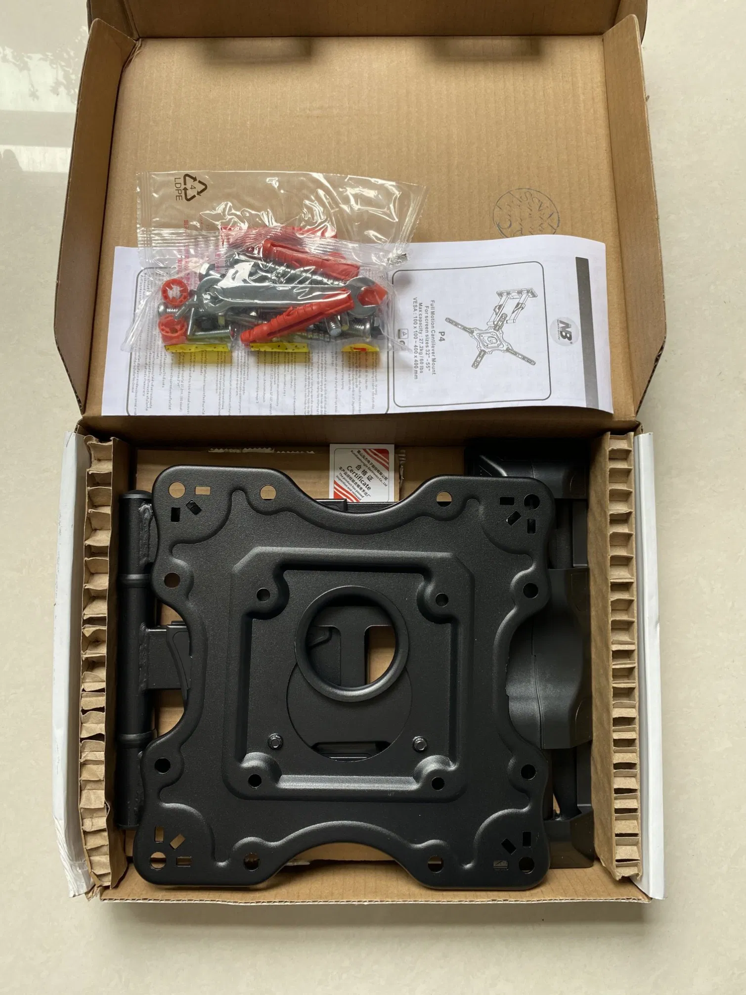 P4 Universal LCD TV Wall Bracket 32-55 Inch