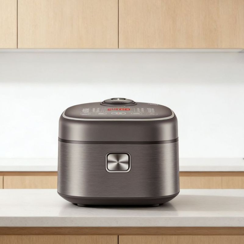 1300W Bottom Ih Heating Wide Mouth Spherical Inner Pot Intelligent Cooking Curve Detachable SUS304 Inner Lid IMD Touch Control Panel Rice Cooker