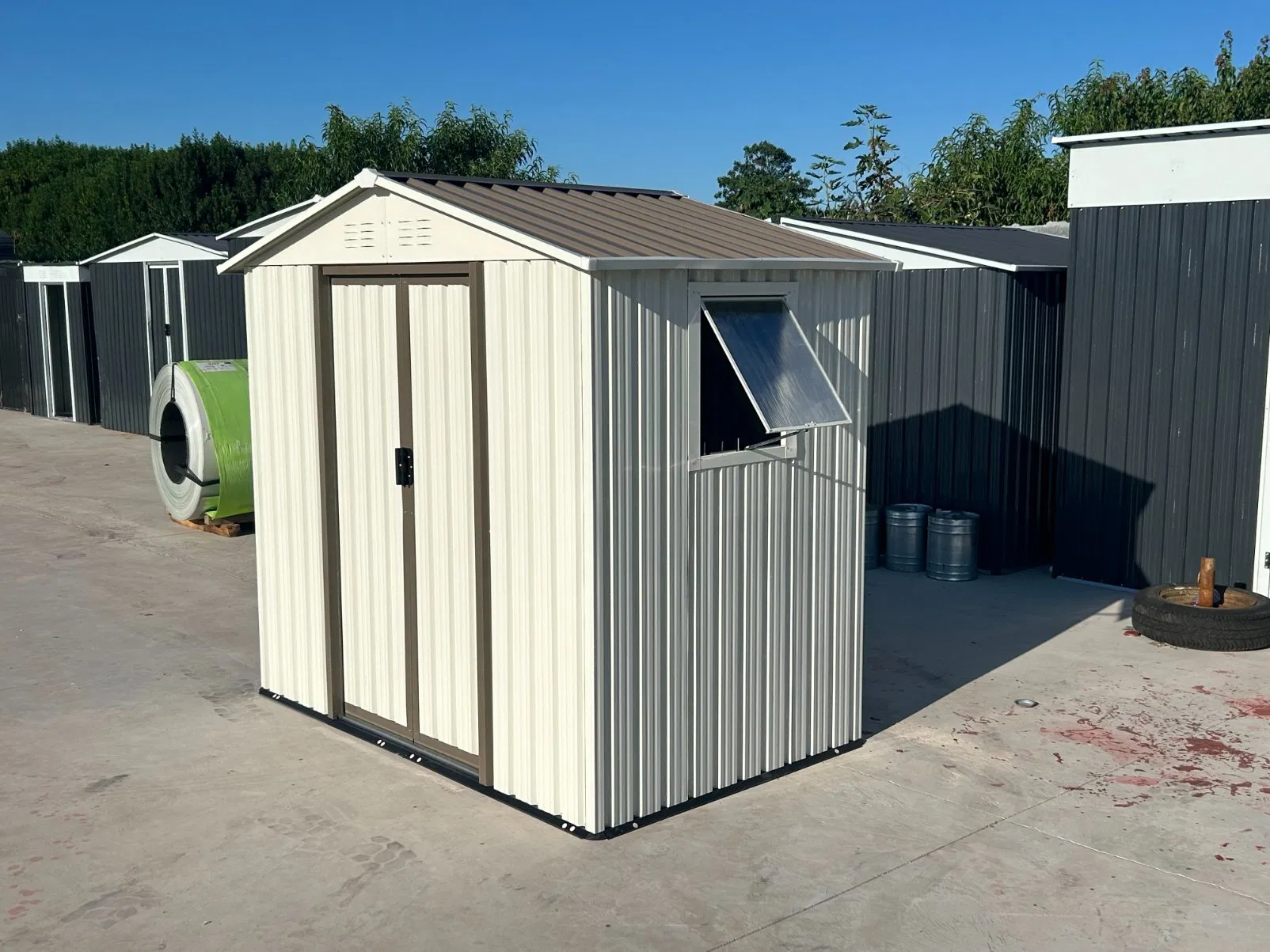 6*4FT Spacious Outdoor Storage Shed for Lawn Equipment Also Acts as Durable Tool House and Lovely Garden Shed Home Shed