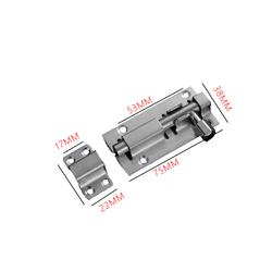 Cheaper and Stronger Door Window Tower Bolt-Latch
