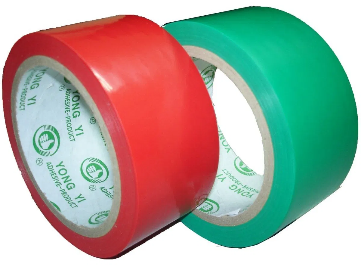 Colorful Industrial PVC Warning Floor Self Adhesive Tape