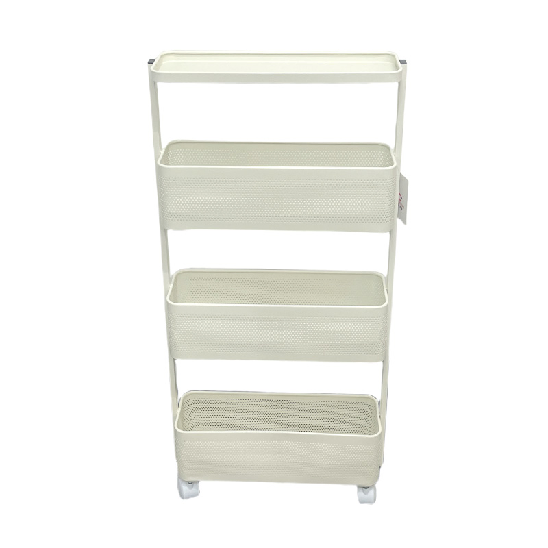 Узкий тележка-органайзер для щелей холодильника, кухонный стеллаж