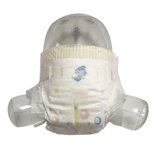 Hot Selling Factory Rejected Diapers/Nappies Baby Diapers B Grade Stocks Premium Quality Bales Baby Diaper Factory