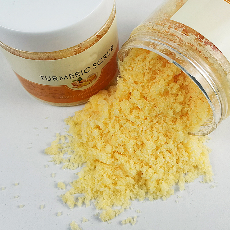 High Quality Private Label Remove Acne Skin Whitening Skin Care Turmeric Scrub for Dark Spots