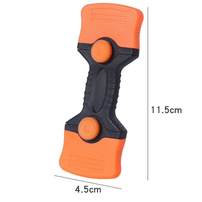 Hautine 110mm Plastic Razor Scraper with Metal and Plastic Blades