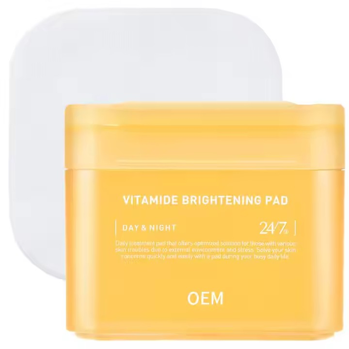 OEM Korea Facial Toner Pads with Centella Skin Toner Anti Acne Moisturizing Vegan Face Toner 100 Pads