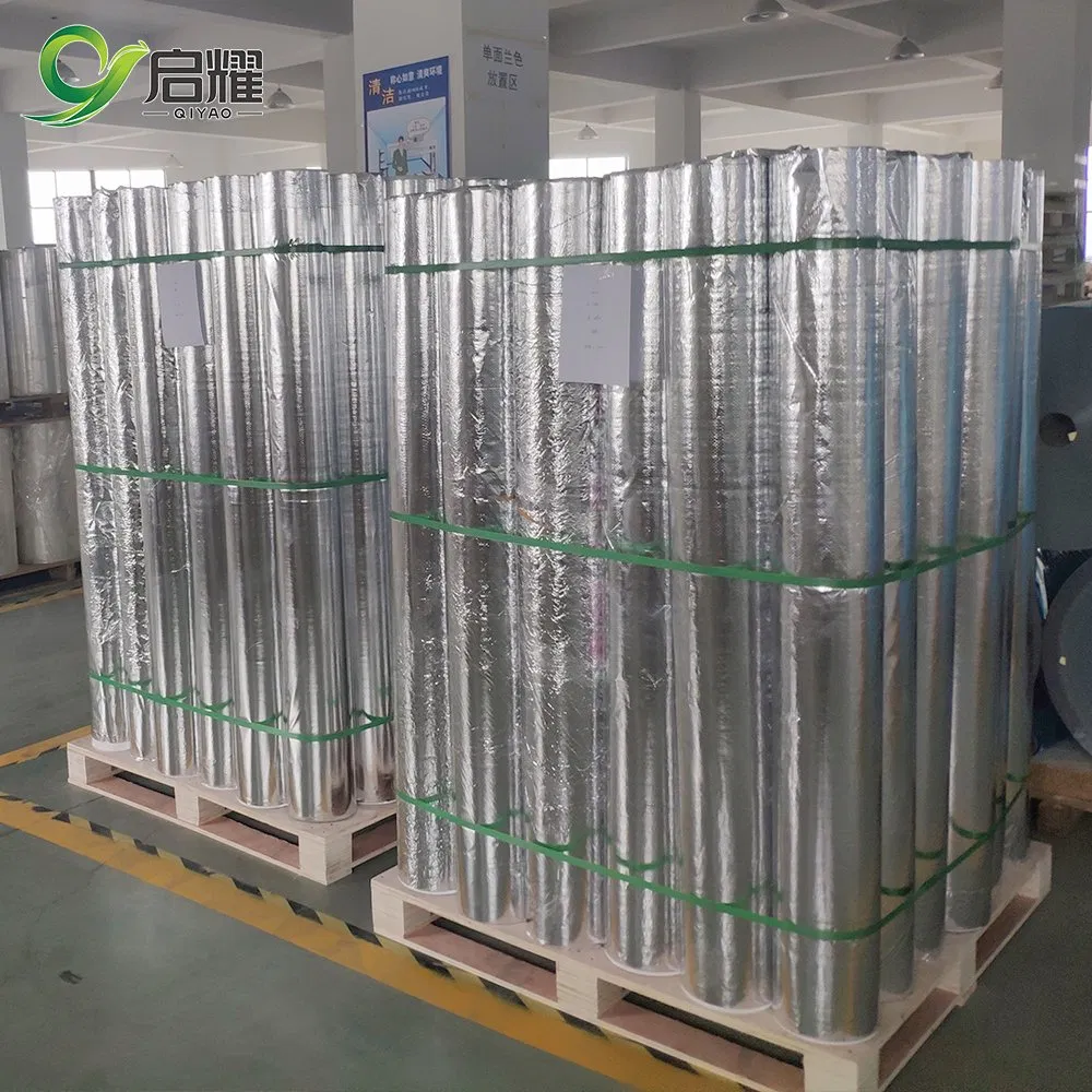 Duty Two-Sided Aluminum Laminated Woven Foil Cloth Vapor Barrier