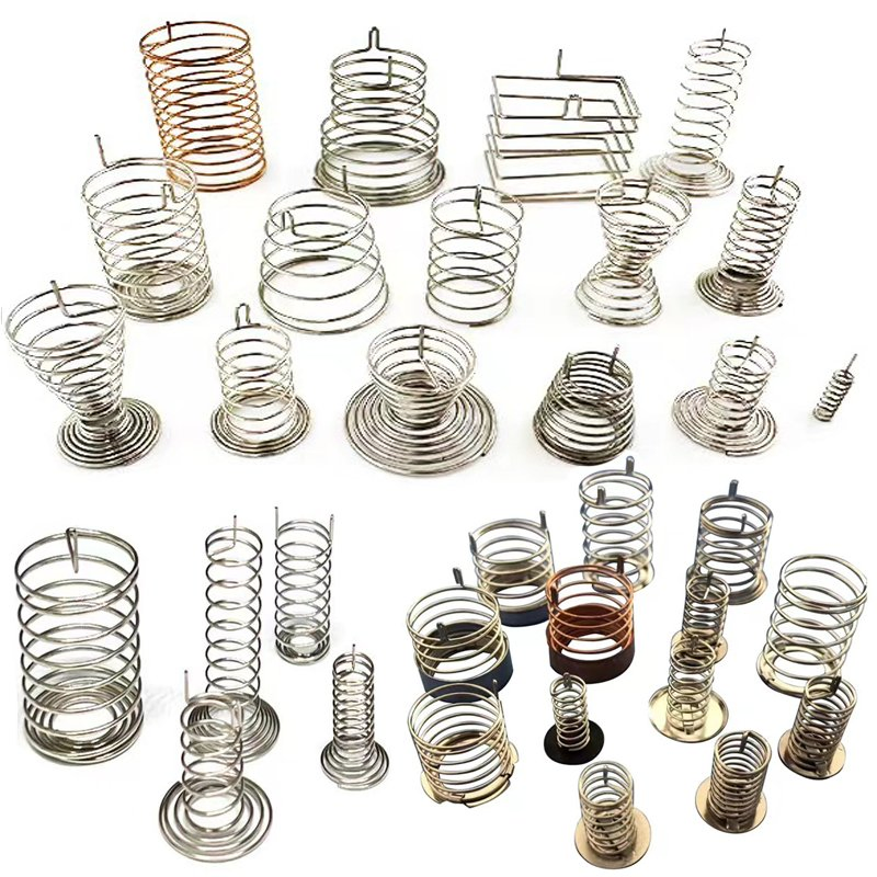 Custom Home Appliances Touch Screen Switch Spring Batteries Contact Spring Electronic Circuit Boards Using Button Springs