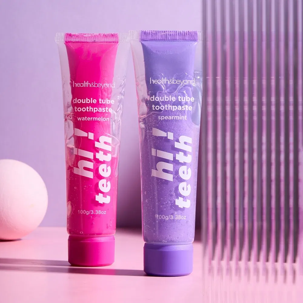 OEM ODM Custom Gel Paste Dentifrice Whitening Purple Whiten Toothpaste for Home