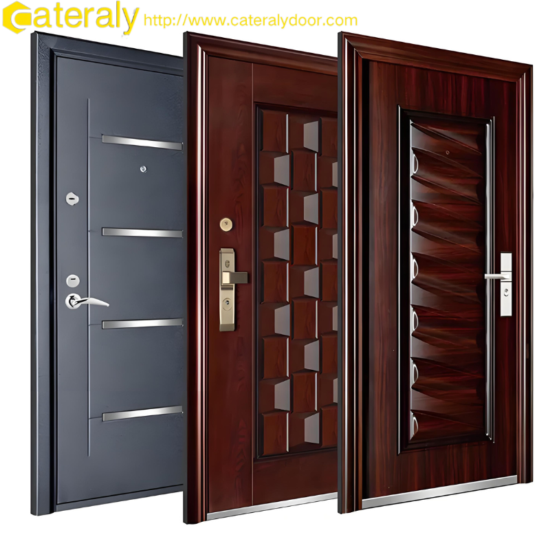 Звукоизоляционная защитная дверь Cateraly с регулируемыми петлями