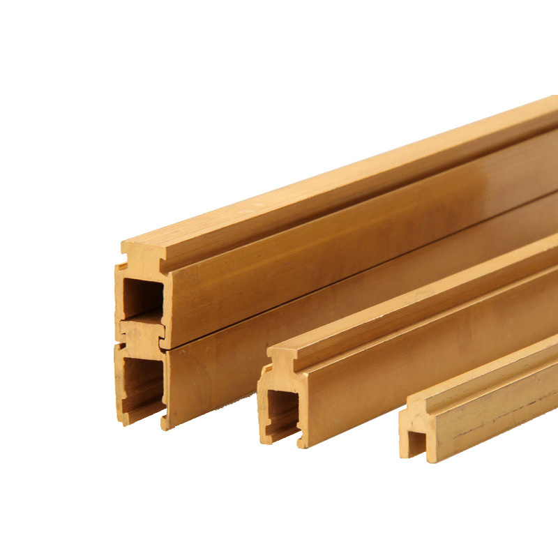 Wholesale Extruded Product Shaped Brass Extrusion Parts Profiles Continuous Extrusion