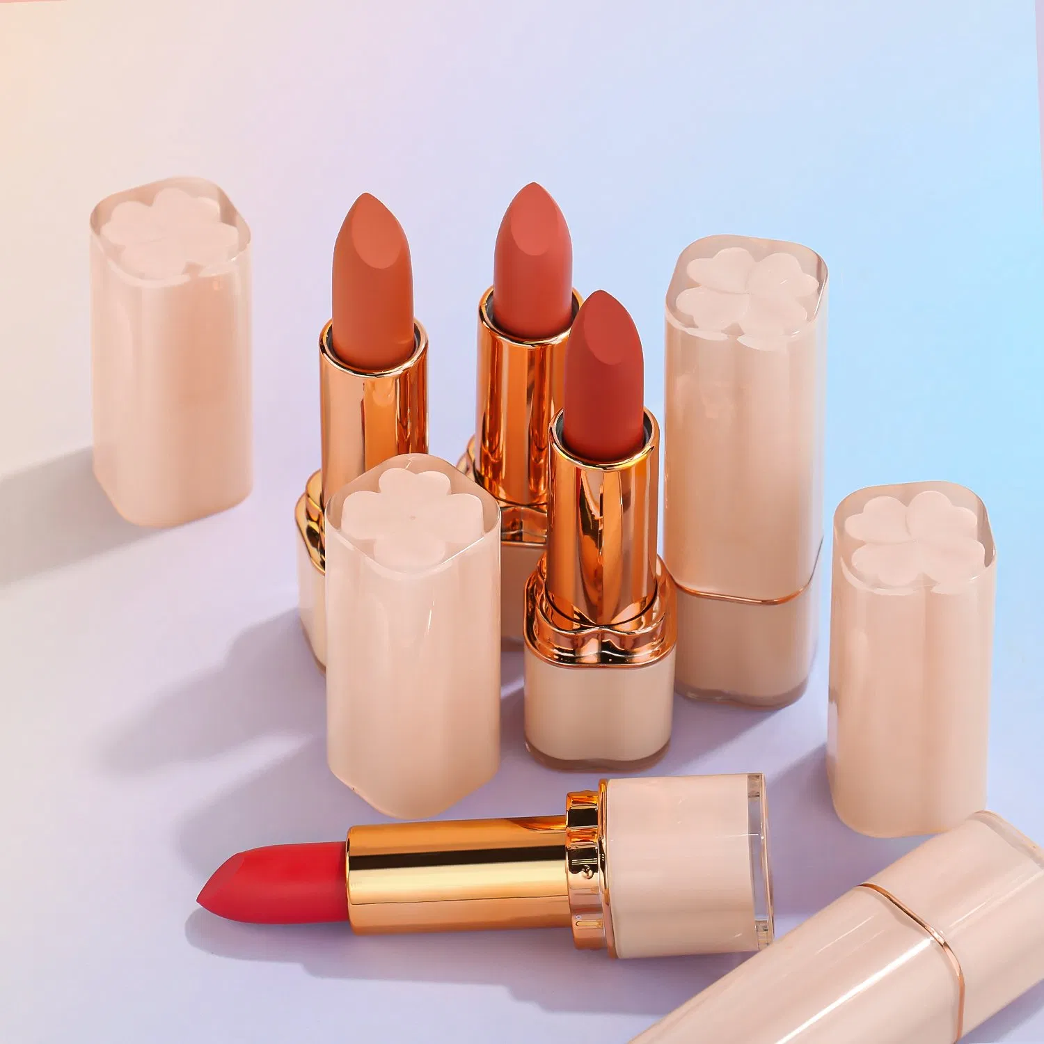 Custom Lip Makeup Metallic Shine Private Label Cosmetics