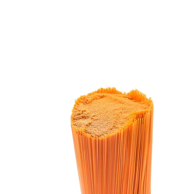 Double-Color Pet Plastic Broom Bristle for Household and Industrial Cleaning