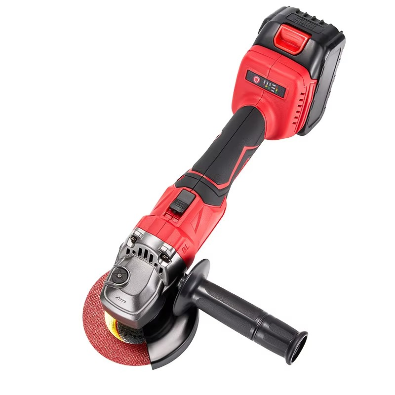 Аккумуляторная угловая шлифмашина 20В с цифровым дисплеем