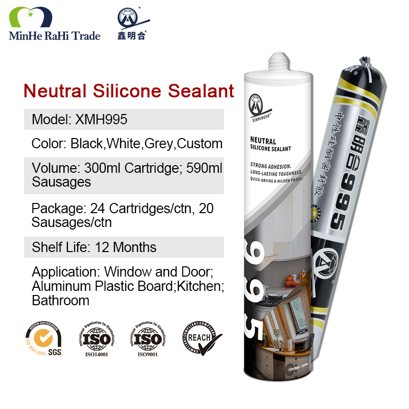 Premium Fast-Drying Neutral Silicone Adhesive Sealant for Versatile Use