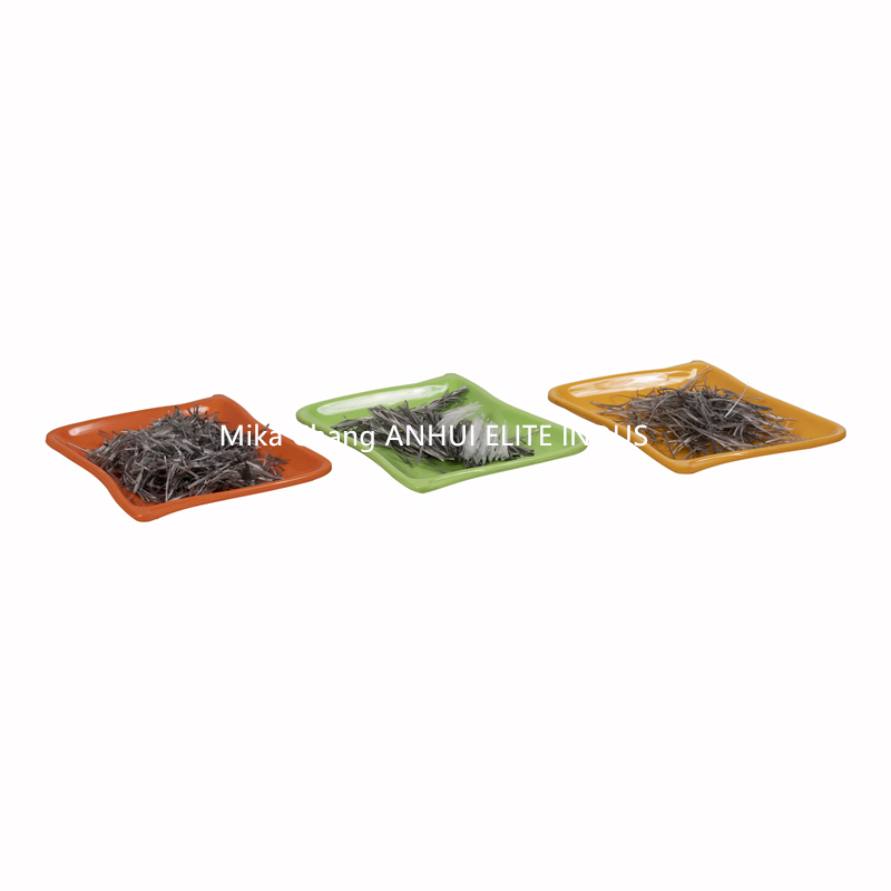 Polypropylene PP Macro Synthetic Fiber Twist 54mm for Pisos Industrial Floor