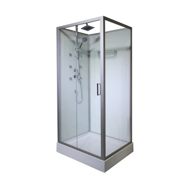 New Design Bathroom Steam Shower Shower Room Shower Cabin with Aluminum Frame Tempered Glass