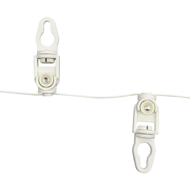 Ripple Fold Curtain Track Runner Accessories with 60mm 80mm Distance for Electric S Wave Curtain and Glydea Track Glider