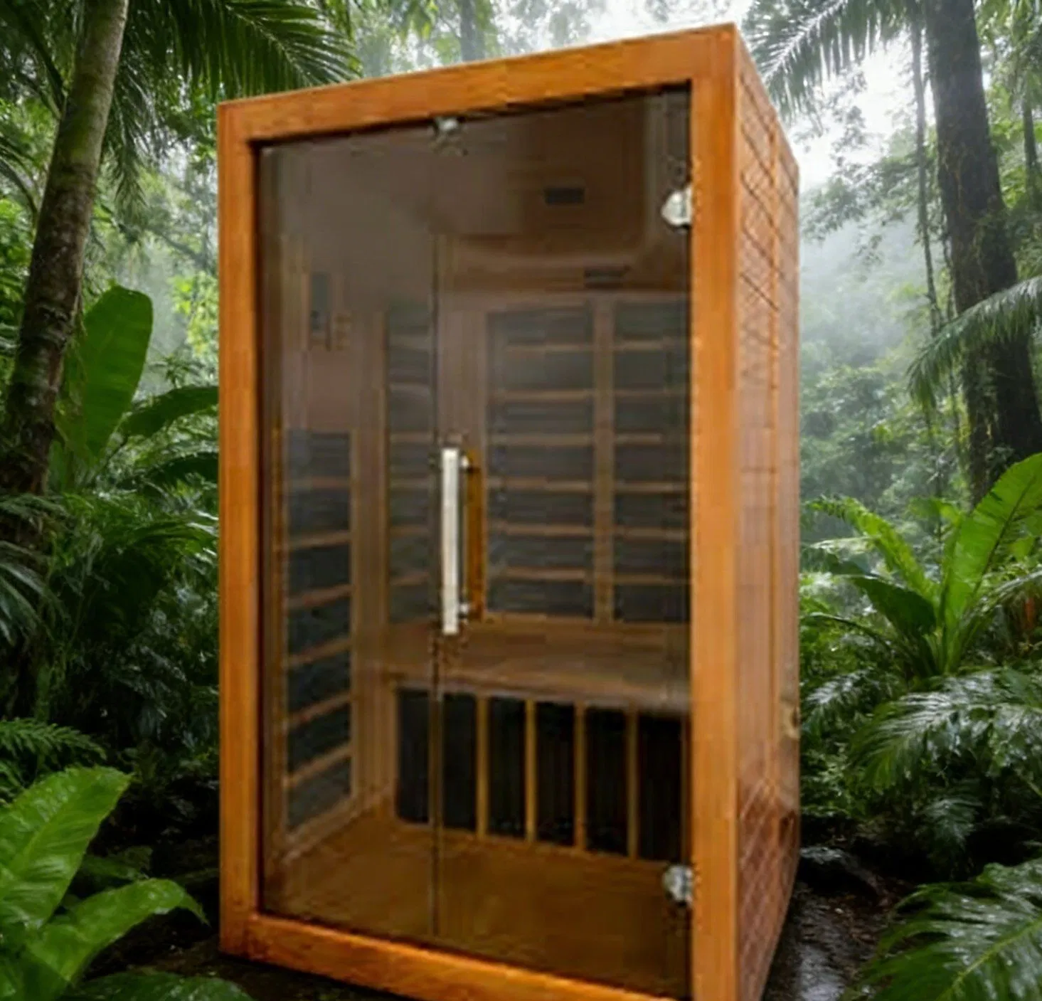 Инфракрасная сауна для 2 человек из канадской тсуги