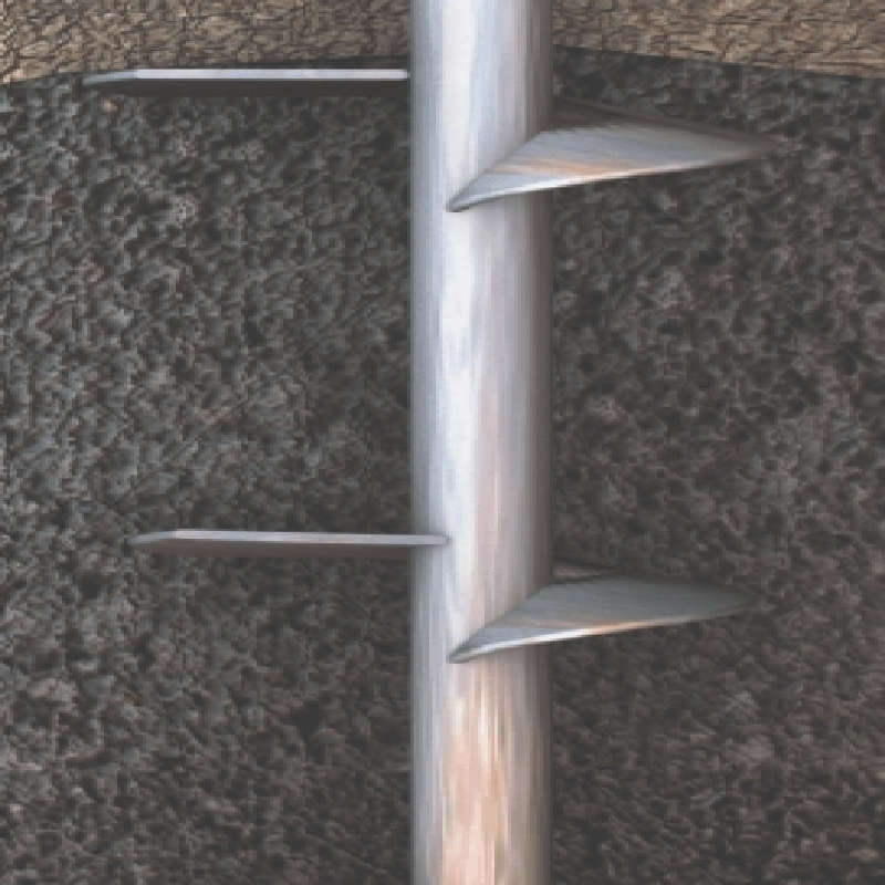 Large Blade Ground Pile Photovoltaic Ground Screw Power Station Pile