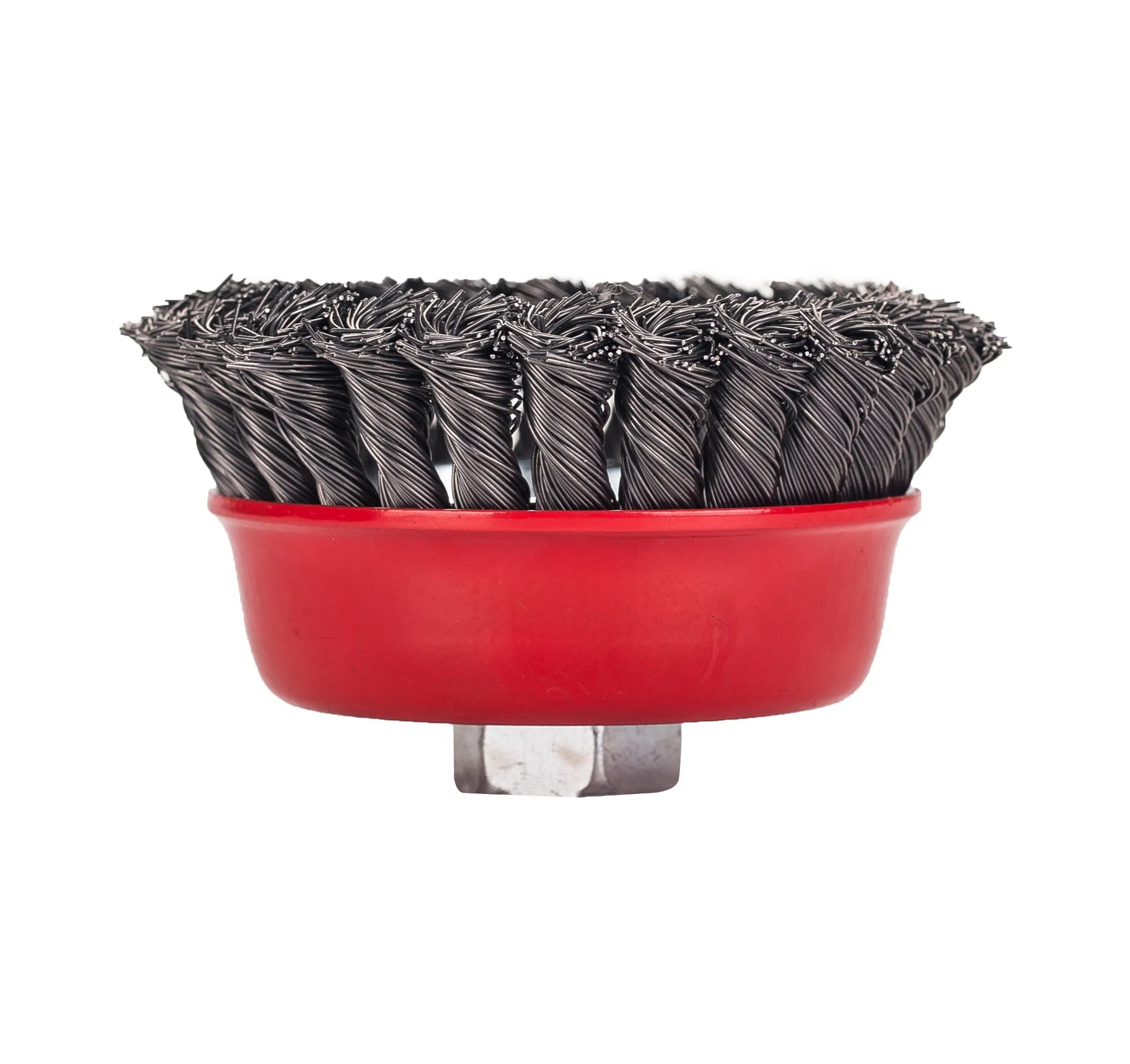 Single Row Knot Wire Cup Brush Are Suitable for All Kinds of Metals