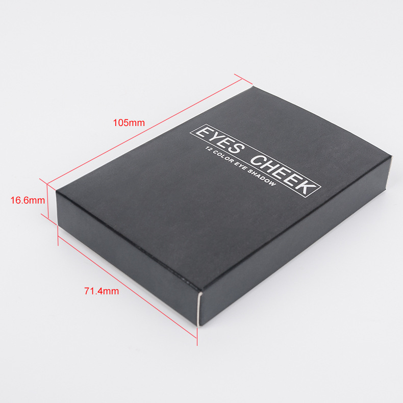 Wnm 333 Cross-Border Hot Sale 12 Color Diamond Highlight Sequin Eyeshadow Palette Shiny Glitter Powder Stage Makeup Eyeshadow Palette Can Be Customized