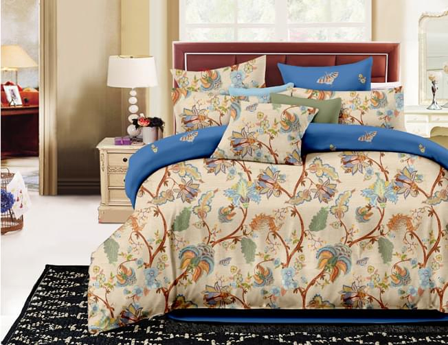 100% Polyester Pigment Printed with Good Fastness and Good Handfeel of Bedding Fabric