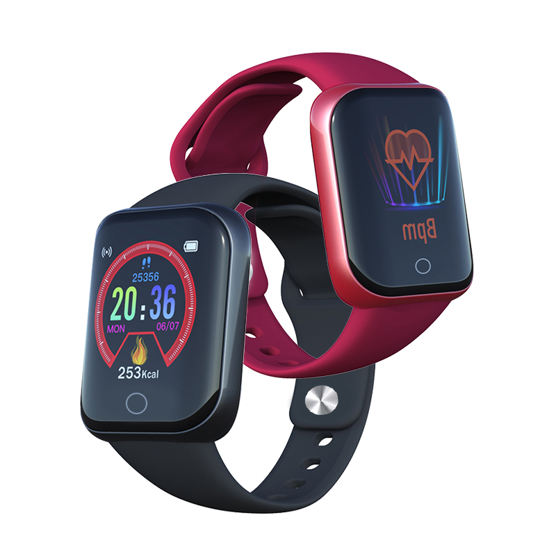 Умные часы W27, спортивные, с пульсометром