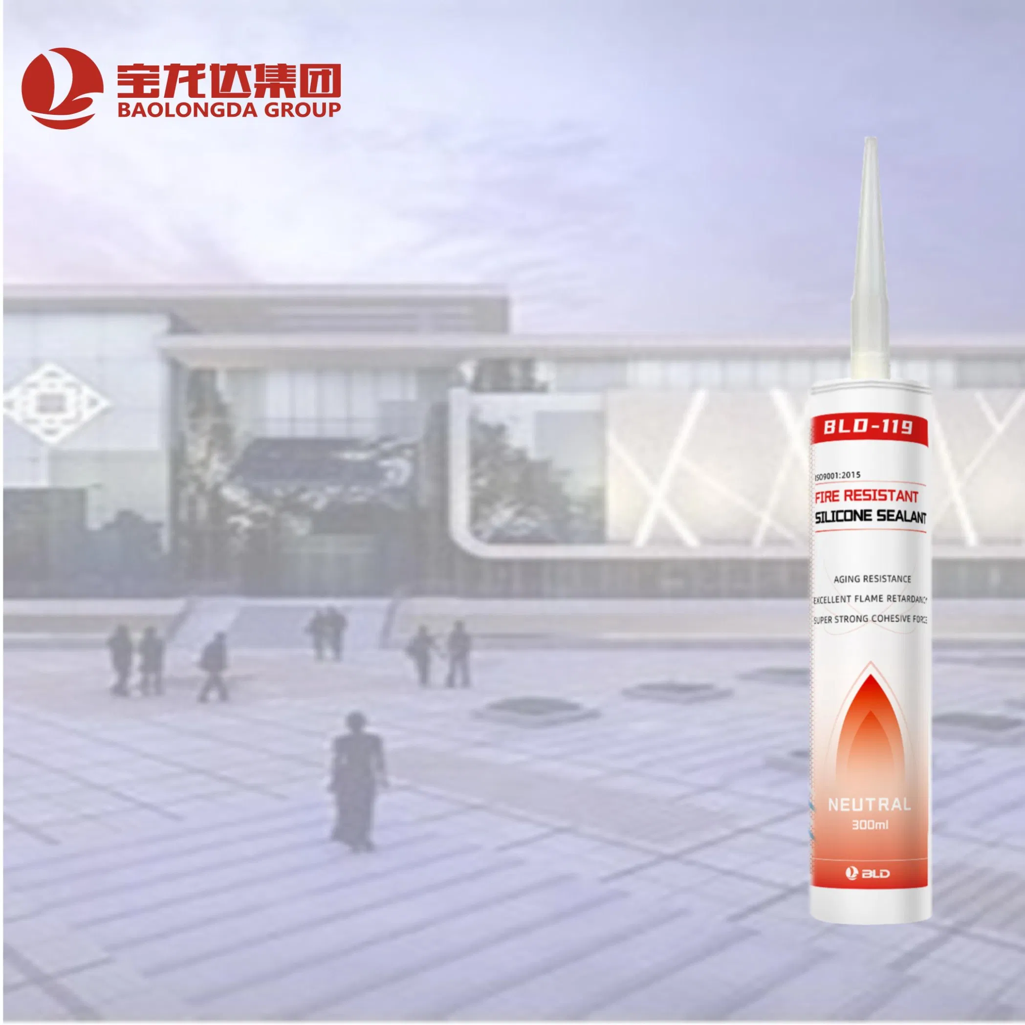 Fire-Resistant Silicone Sealant for Ventilation Ducts