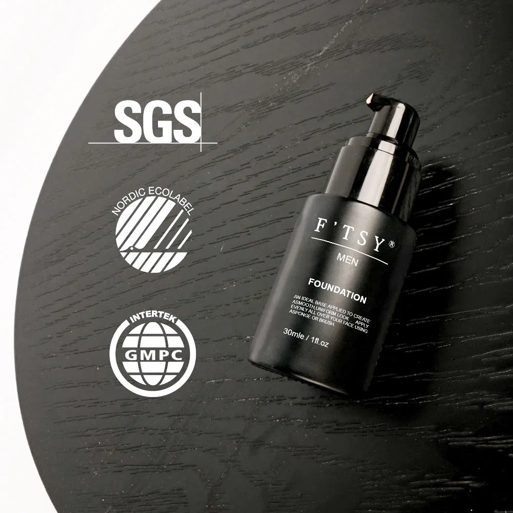 Custom 30ml Men's Foundation Concealer Even Skin Tone Makeup Bb Cream
