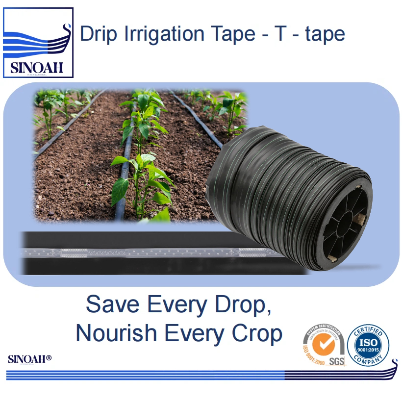 16mm T-Tape Drip Tape with Irrigation Line Accessories for Farm Dripping