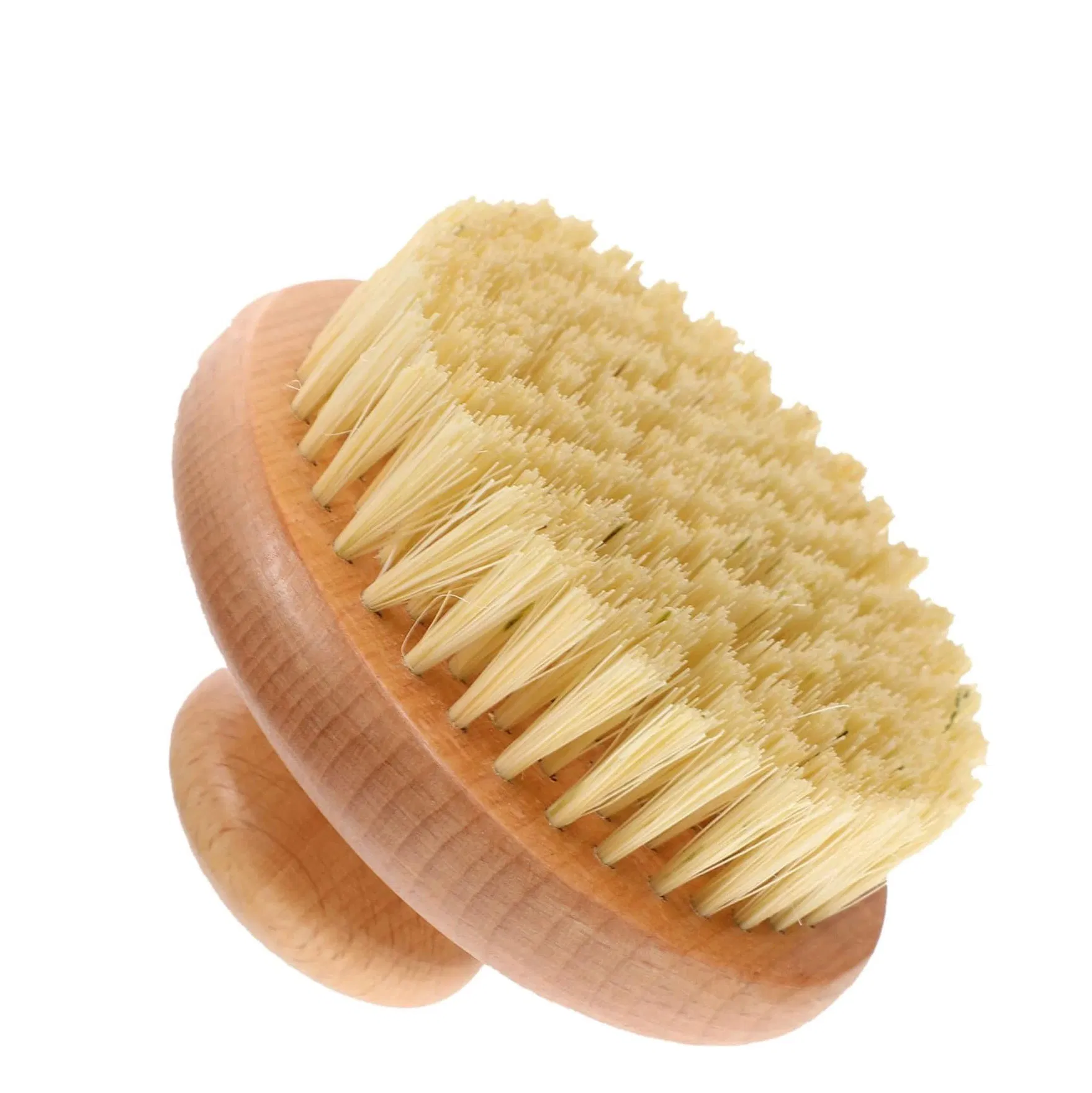 Factory OEM Natural Bamboo Body Cleaning Dry Brush/SPA Body Brush