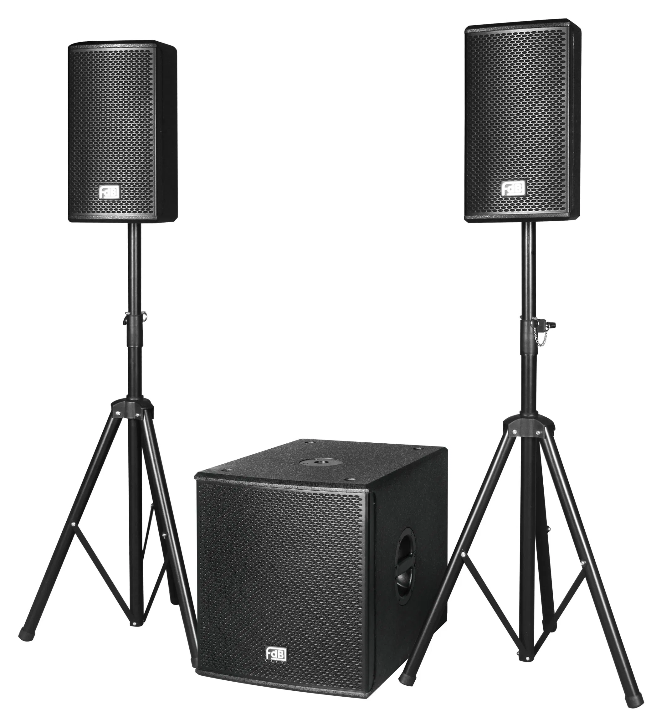 Single 15′ ′ Sub Bass to U Series Full Range Speaker
