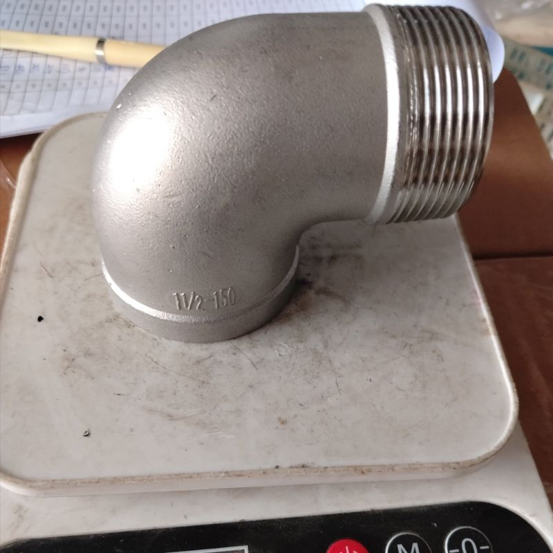 Industry Stainless Steel 1/8''-3'' BSPP/BSPT Thread Elbow