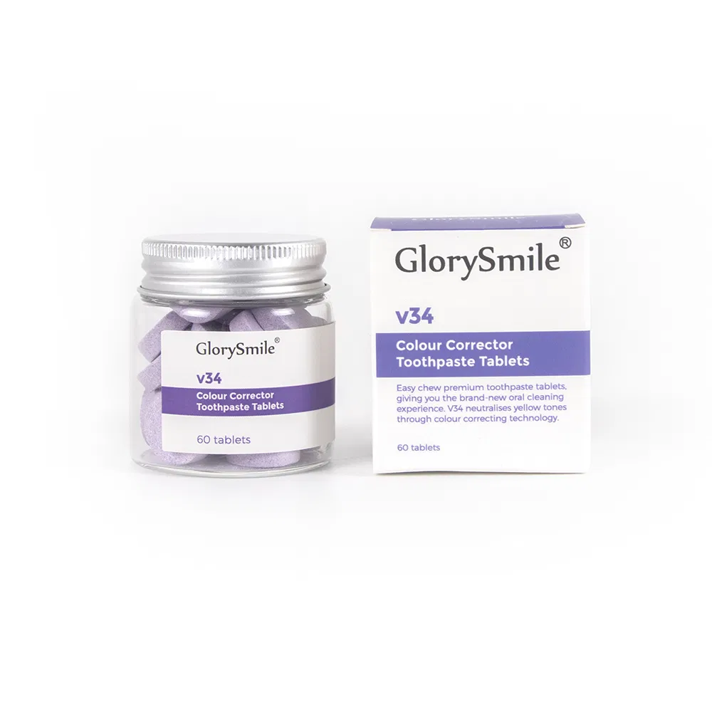 Tooth Paste Tablets Eco Friendly Antiplaque Whitening Toothpaste Tablets