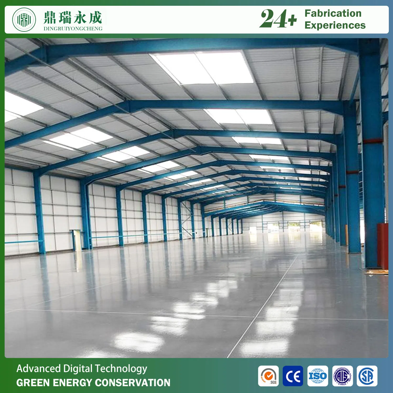 Customized Long Span Light Steel Frame Structure Warehouse