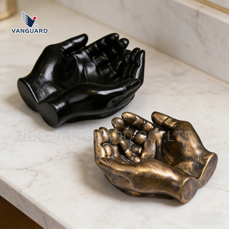 Wholesale Gift Ashtray Souvenir Resin Ornament Custom Keepsake Resin Statue