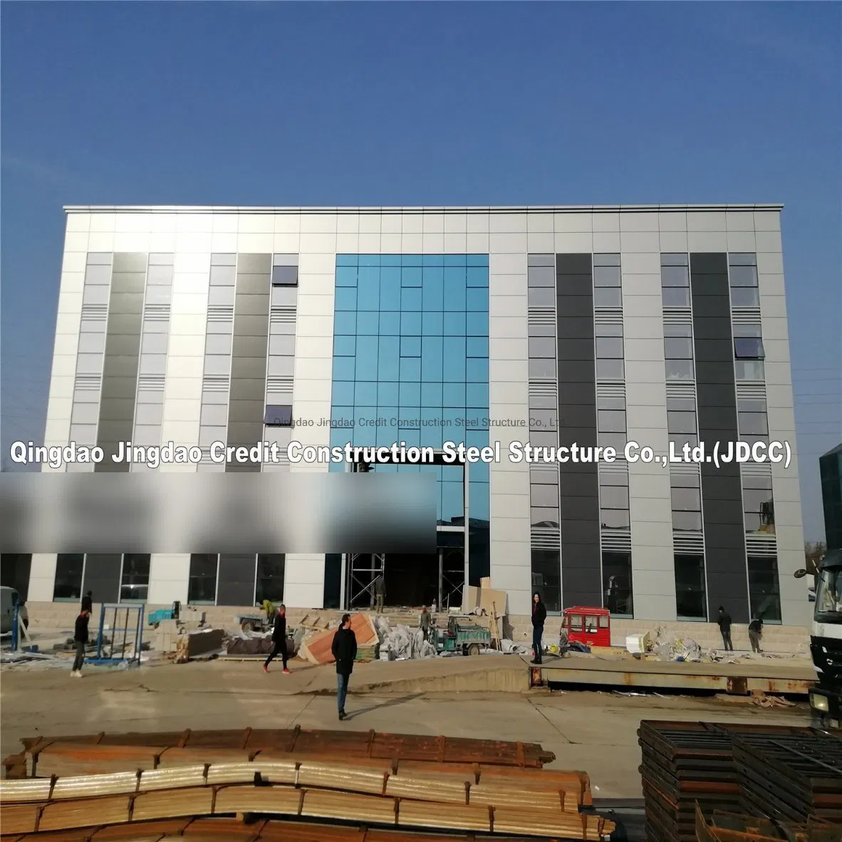 High Rise Industrial Stable Wholesale Modern Prefabricated Prefab Sandwich Panel Heavy Structural Steelstructure Frame Storage Shed Engineering Building