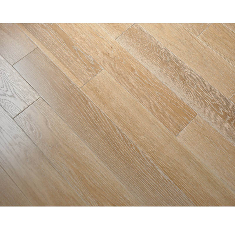 Select Grade White Limed Solid Oak Wood Flooring/Parquet Flooring with CE/Carb