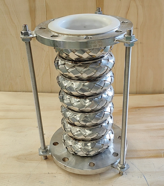 PTFE Lined Steel Braided Expansion Joints