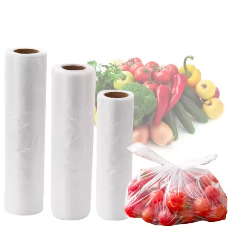 Wholesale LDPE Flat Food Bag Polyethylene Transparency Bag for Packaging