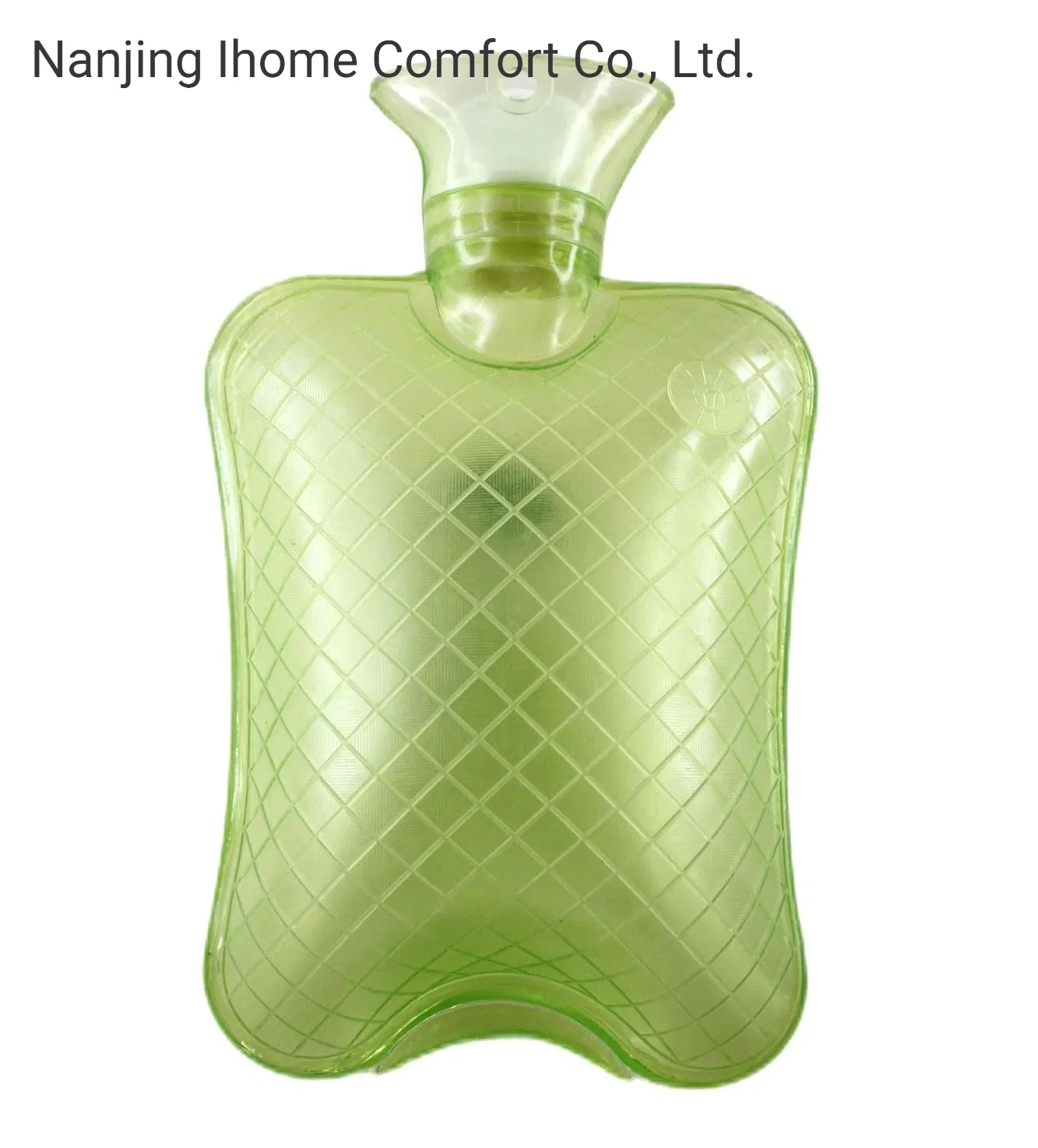 BS 2L Water-Filling PVC Hot Water Bottle with Knitted Cover Reusable for Pain Relief and Gift