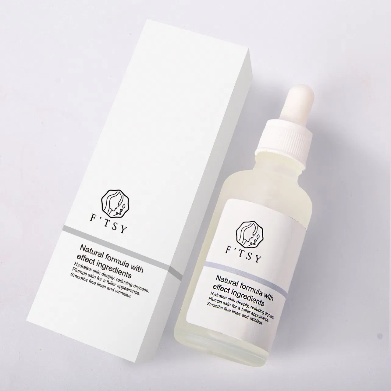 Private Label Natural Formula with Effect Ingredients Anti-Aging Collagen Aloe Vera Face Serum