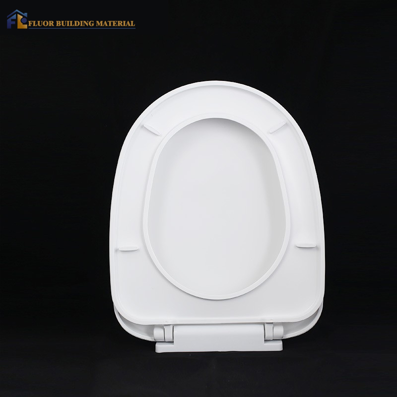 Fluor Ultra-Thin Adjustable Plastic Soft Closing Removable Modern Bathroom Toilet Seat