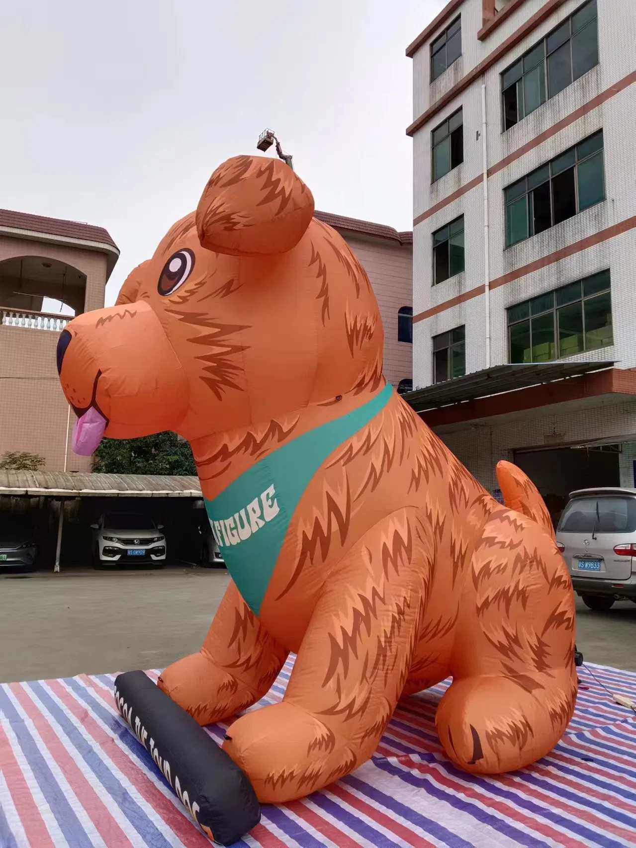 Boyi Inflatable Puppy Dog Balloon Custom Shaped Advertising Inflatable Puppy Dog
