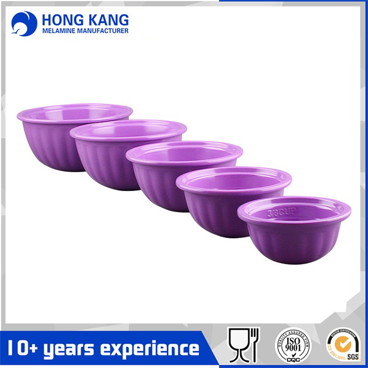 Oval Watermelon Shape Melamine Salad Bowls