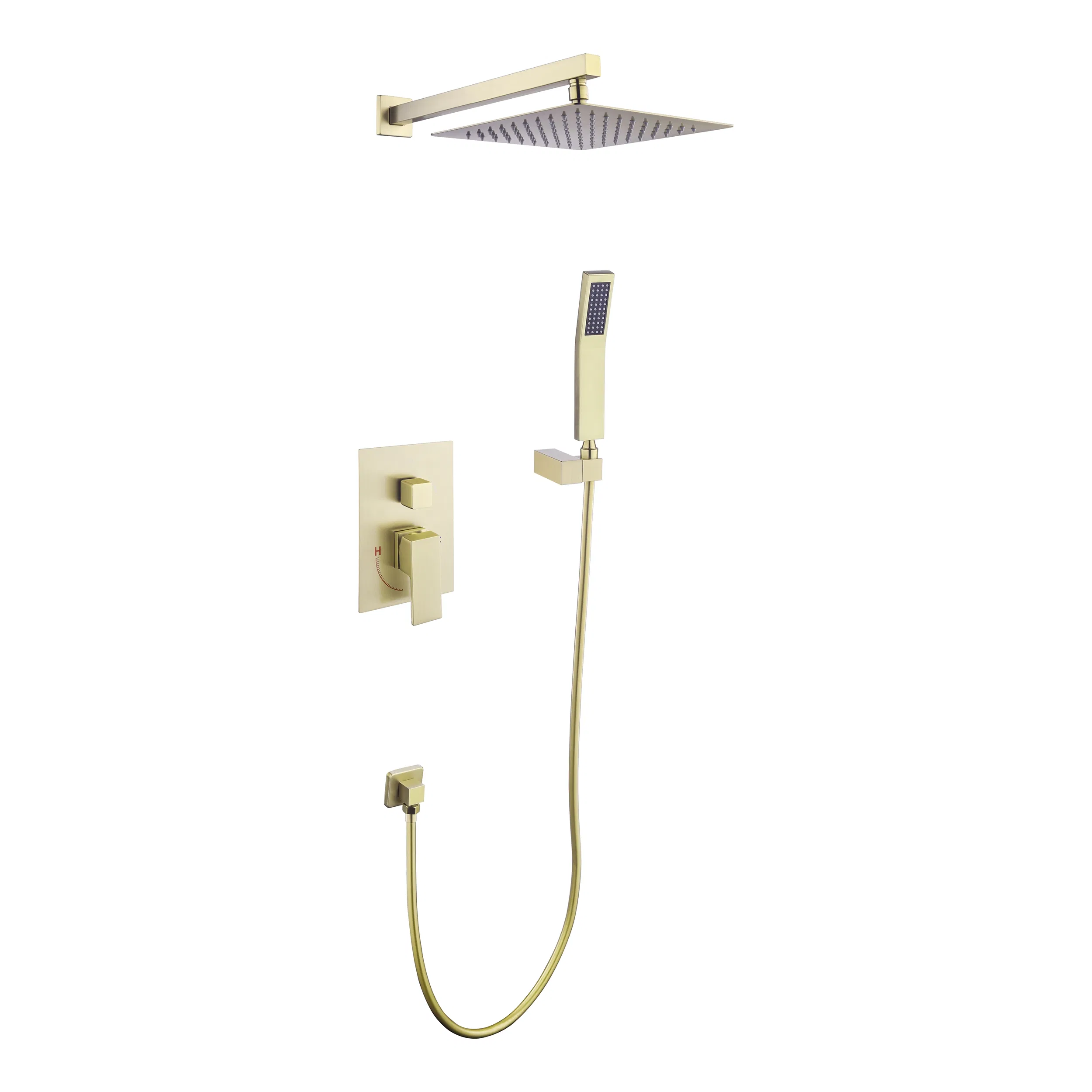 Four Color Best Seller Conclead Shower Set with Watermark for Project and Wholesale