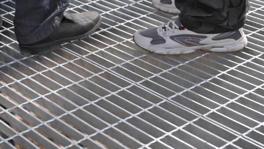 Hot DIP Galvanized Finish Plain Steel Bar Grating for Floor