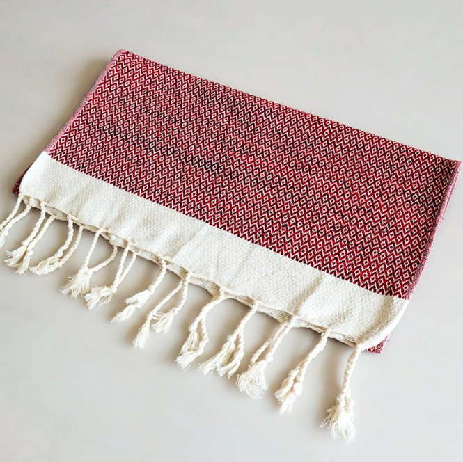 Custom Home Kitchen Towel with Tassels 100% Cotton Tea Towels